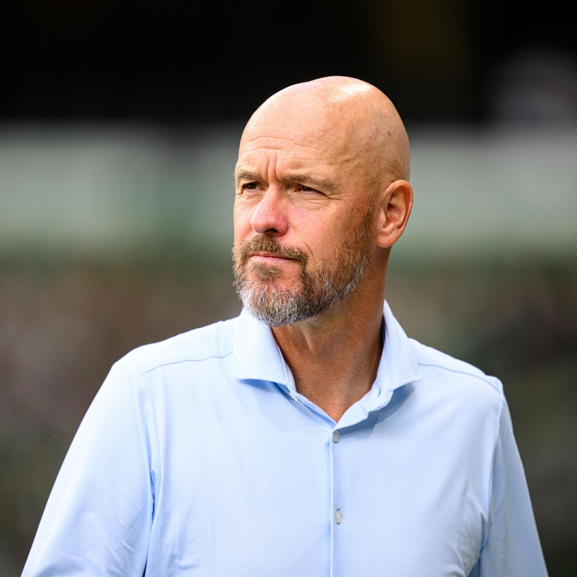 Ten Hag đã không thể đáp ứng yêu cầu của BHL Leverkusen - Ảnh: @brfootball
