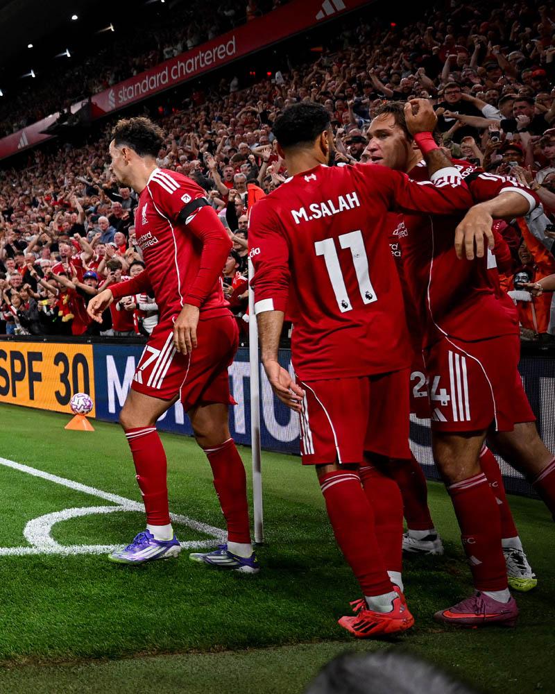 Liverpool có thắng lợi ở ngày ra quân - Ảnh: @LFC