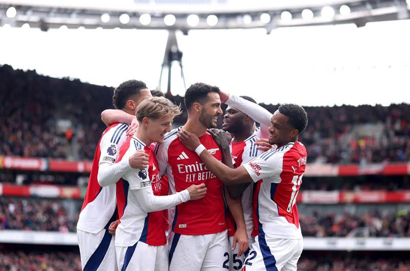 Arsenal sẽ là đối thủ nguy hiểm nhất của Liverpool ở Ngoại hạng Anh 2025/26? - Ảnh: @Arsenalnewschan