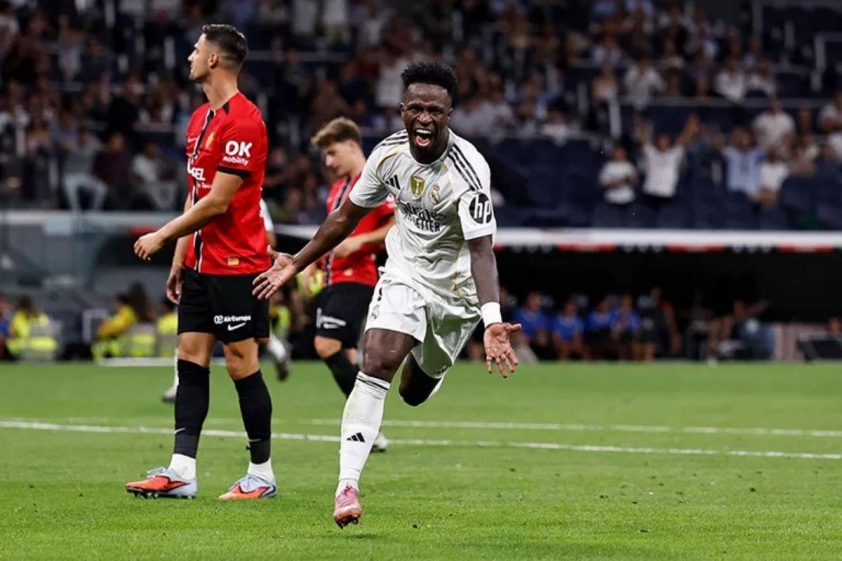Vinicius ghi bàn 2 trận liên tiếp cho Real Madrid (Ảnh: Trang chủ CLB).