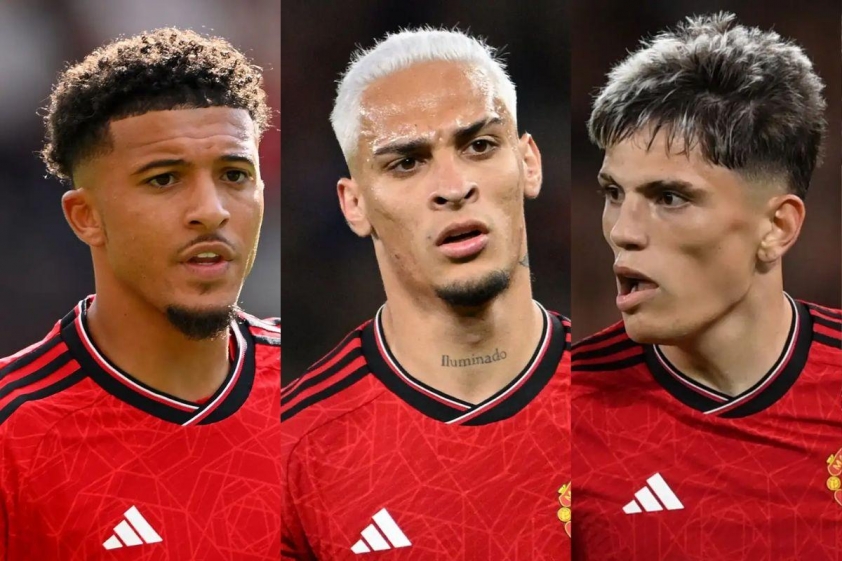 Tương lai Sancho, Antony và Garnacho bất ngờ rộng mở sau phát biểu của Amorim (Ảnh: GOAL).