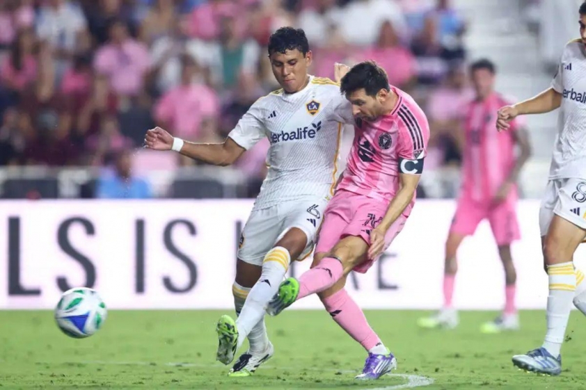 Messi lập tức ghi bàn trở lại sau khi nghỉ thi đấu 2 trận vì chấn thương (Ảnh: GOAL).