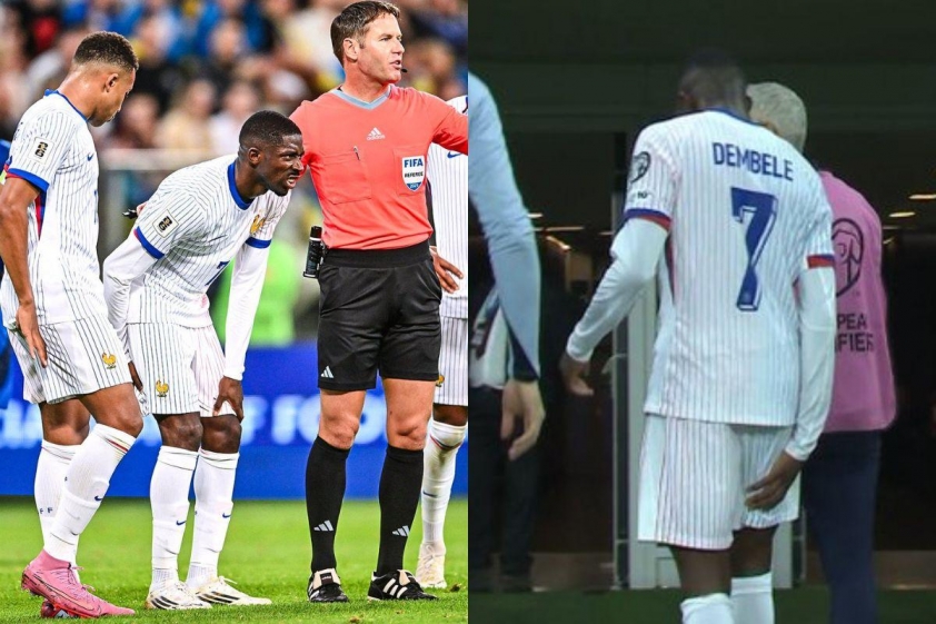 Dembele nghỉ 6 tuần, lỡ đại chiến với Barcelona (Ảnh: X).