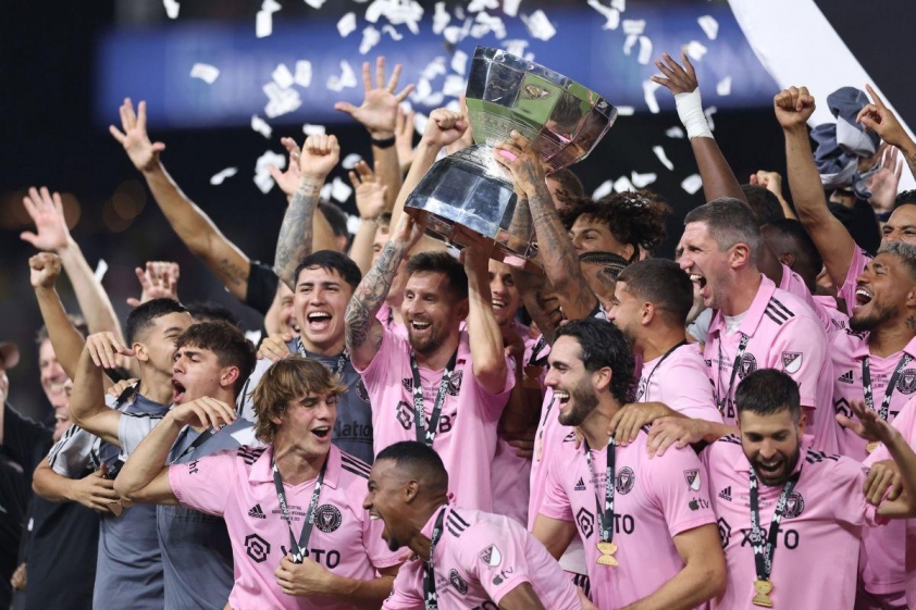 Tinh thần vô địch của Messi tiếp thêm sức mạnh cho Inter Miami (Ảnh: CNN).