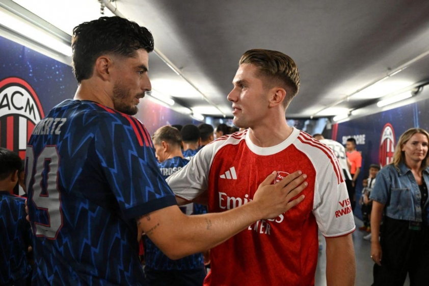 <a rel='dofollow' href='https://thethao365.me/page/kai-havertz.html'>Kai Havertz</a> có thể thay đổi vị trí sau khi Viktor Gyokeres gia nhập (Ảnh: TBR Football).
