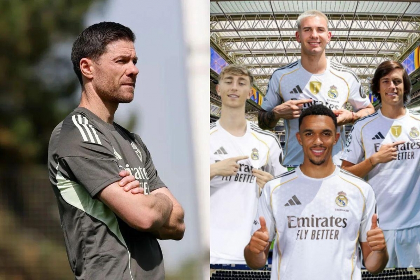 Xabi Alonso được bổ sung 4 tân binh chất lượng cho mùa giải mới (Ảnh: Defensa Central).