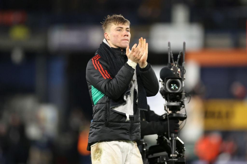 Rasmus Hojlund vẫn chưa thể chứng tỏ bản thân tại Man Utd (Ảnh: Fabrizio Romano) 