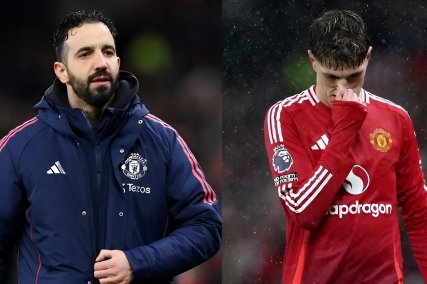Bruno Fernandes từng nhận xét về thái độ thi đấu của Garnacho 698058