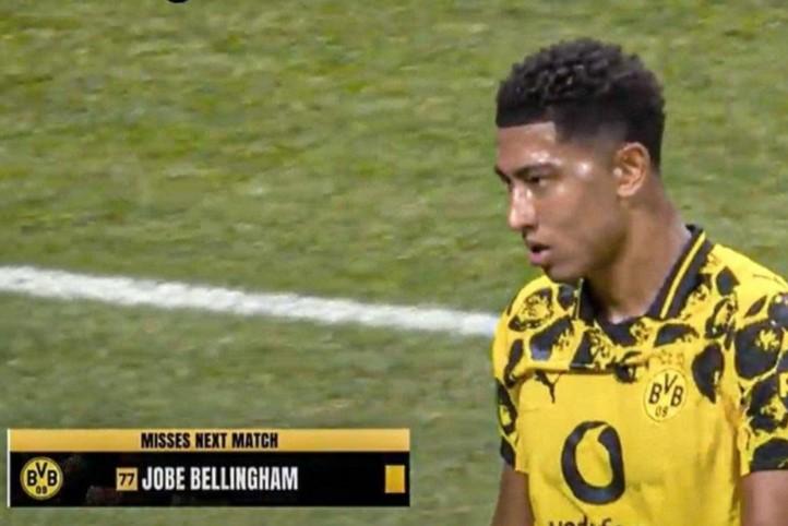 Thẻ vàng không đáng có của Jobe Bellingham