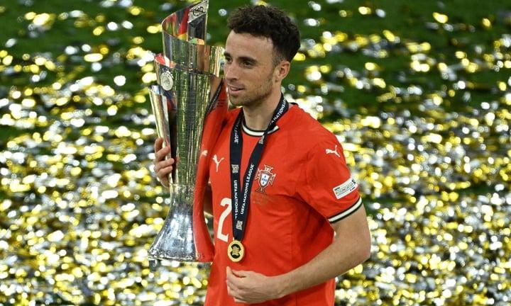 UEFA Nations League 2025 danh hiệu lớn gần nhất và là cuối cùng của Diogo Jota
