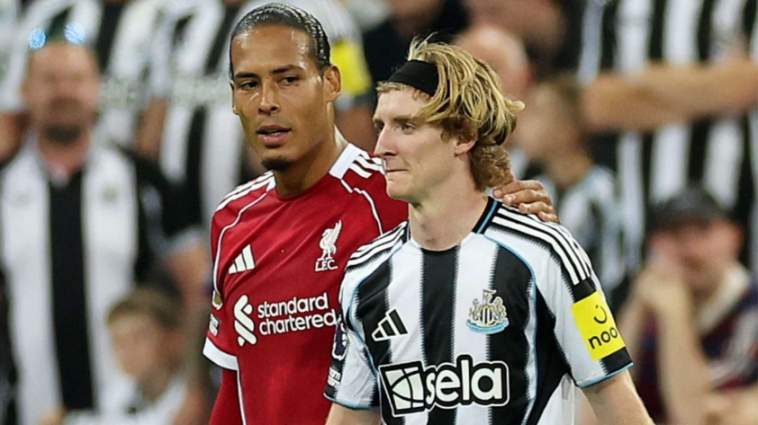 Anthony Gordon lên tiếng xin lỗi Virgil van Dijk vì pha vào bóng ác ý 692228