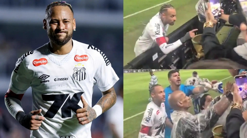 Neymar gạ đánh với CĐV ngay trên sóng truyền hình 671297