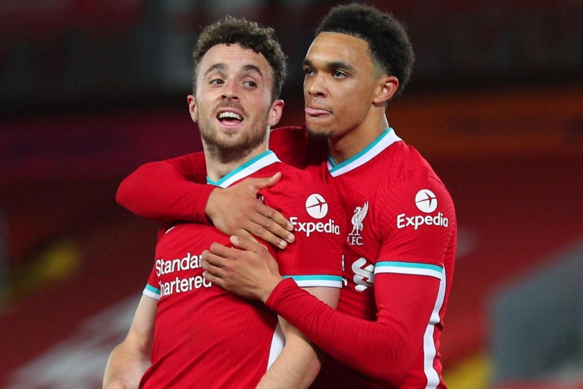 Alexander-Arnold có nhiều năm gắn bó với Jota (Ảnh: Fotmob)