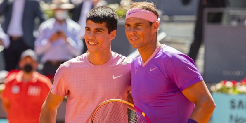 Alcaraz chính là tay vợt trẻ thứ hai trong lịch sử đạt 100 tuần ở Top 2, chỉ sau đàn anh Rafael Nadal. 