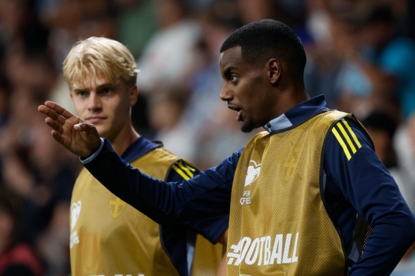 Alexander Isak chia sẻ hạnh phúc khi trở thành cầu thủ Liverpool. (Ảnh: Sky sports)
