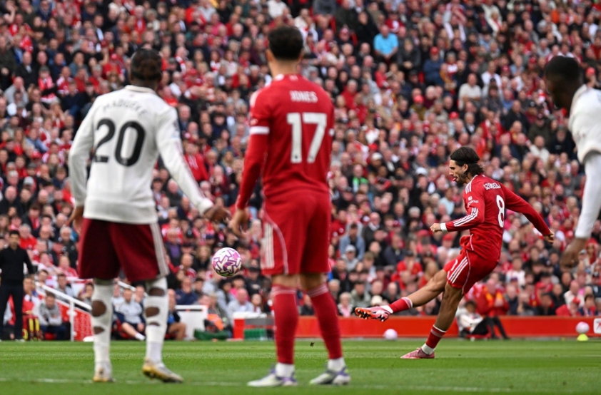 Trực tiếp Liverpool 1-0 Arsenal: Siêu phẩm đá phạt 695785
