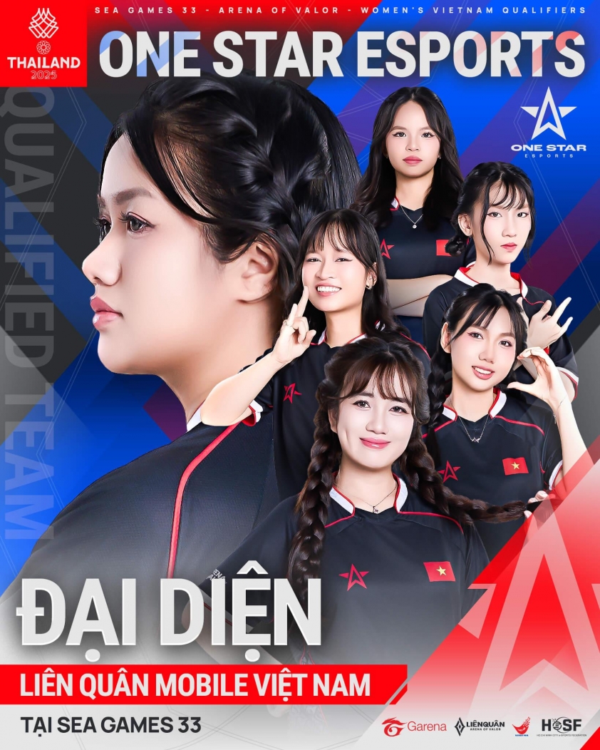 Team nữ One Star Esports đại diện LQM Việt Nam tại SEA Games 33 682038