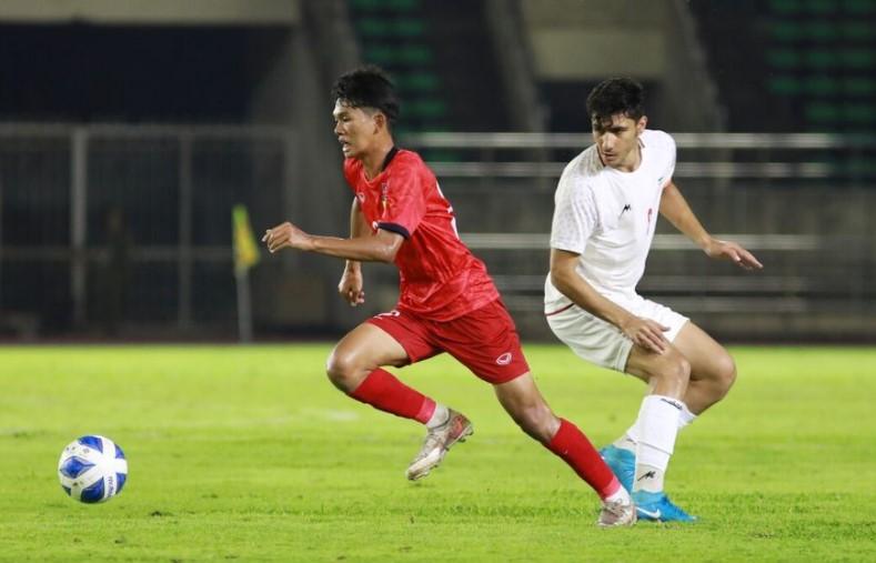 u20 lào vs U20 iran