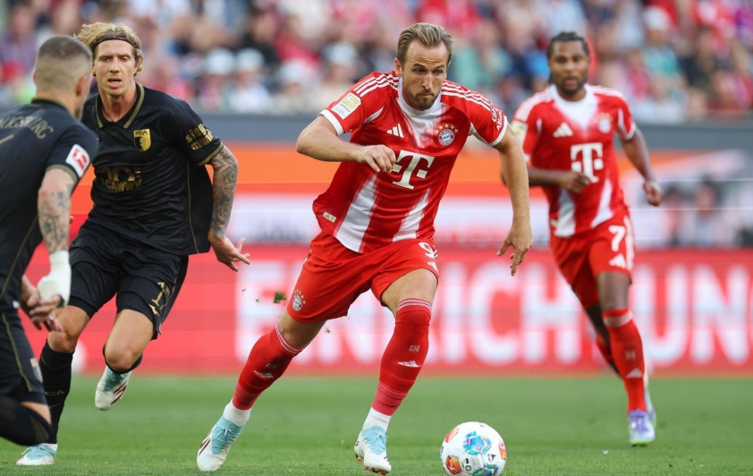 Kane không ghi bàn, Bayern Munich thắng chật vật Augsburg 695380