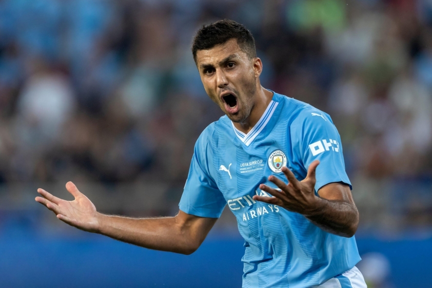 Man City bộc lộ nhiều điểm yếu khi thiếu vắng Rodri (Ảnh: Getty).