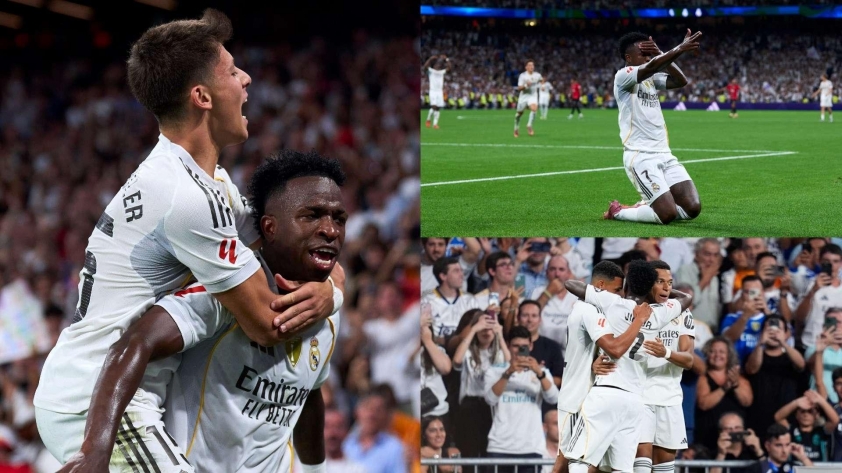 Vinicius Jr tỏa sáng, Real Madrid thắng nghẹt thở tại La Liga-695356