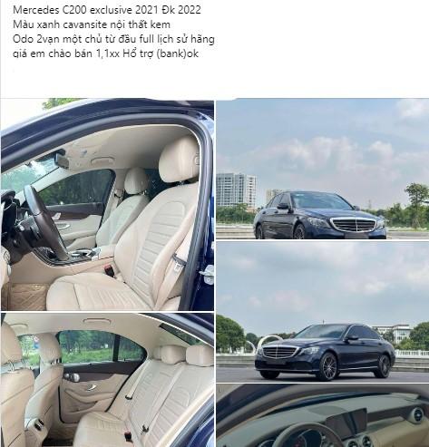 Bất ngờ với mức khấu hao của Mercedes C200 Exclusive 2021 sau hơn 2 năm lăn bánh 549231