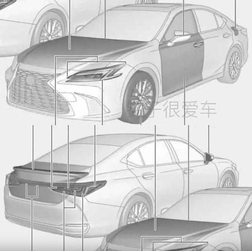 Lexus ES 2025 tiết lộ loạt thay đổi trước thềm ra mắt bản nâng cấp thứ 2 546913