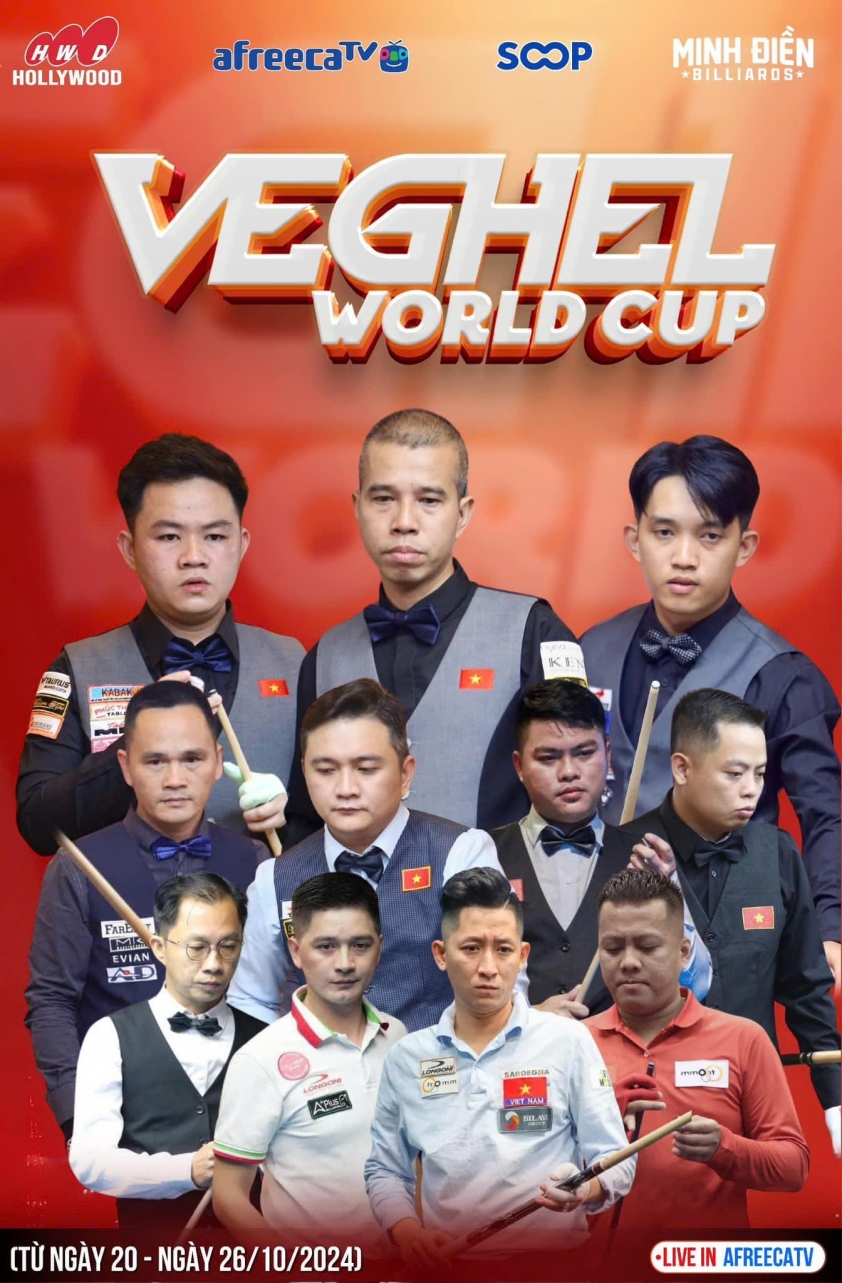 Lịch thi đấu các cơ thủ Việt Nam tại World Cup carom 3 băng Veghel 2024 mới nhất 543079