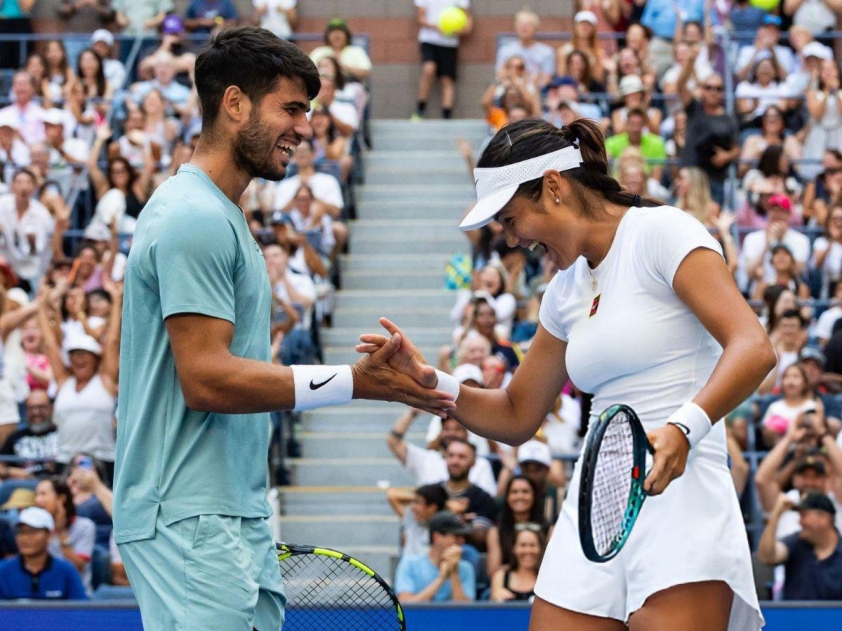 Alcaraz cùng bạn gái tin đồn sớm dừng bước ở US Open-688129