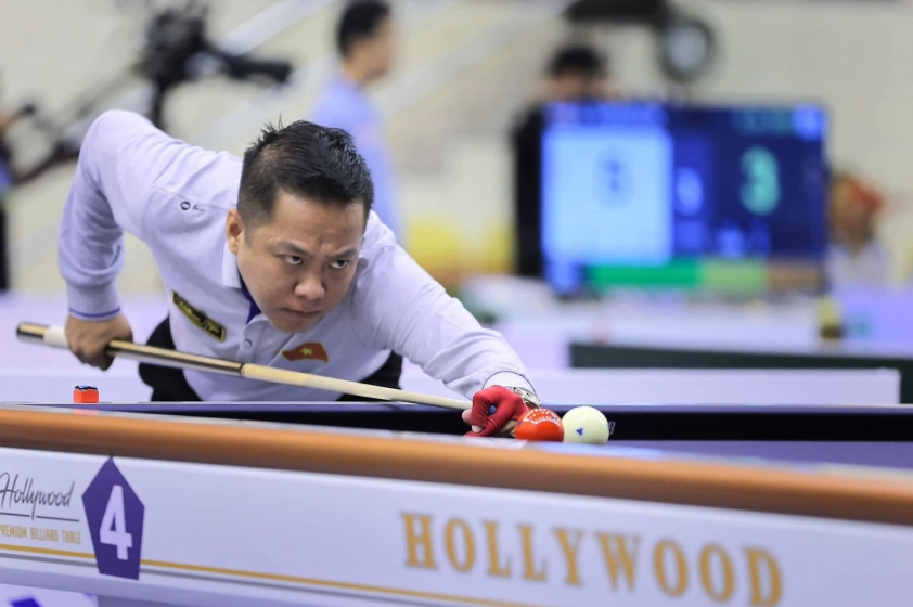 Cơ thủ Việt Nam ghi dấu ấn ở World Cup carom 3 băng với hai chiến thắng 'hủy diệt' 545461