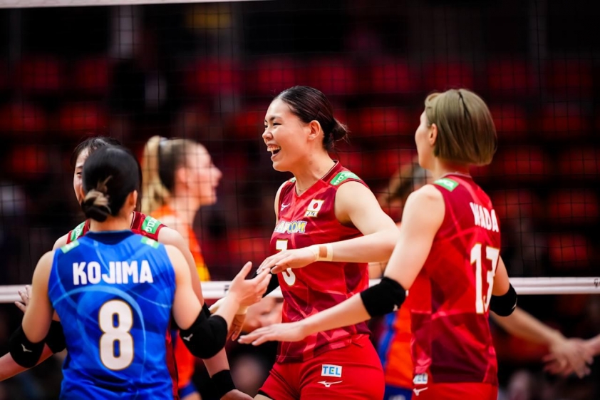 Yukiko Wada rực sáng, bóng chuyền nữ Nhật Bản lọt bán kết giải VĐTG 2025 697174