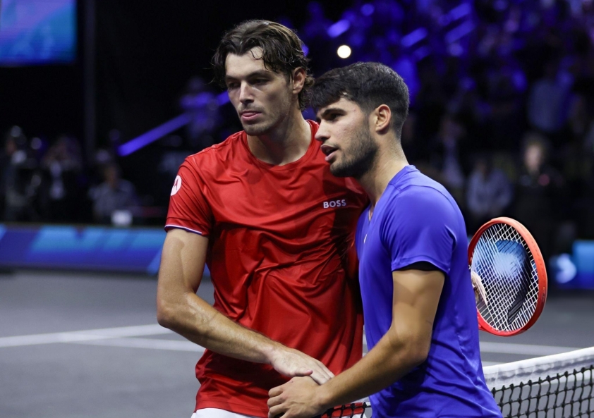 Trực tiếp tennis Carlos Alcaraz vs Taylor Fritz, 9h00 hôm nay 21/9-708365