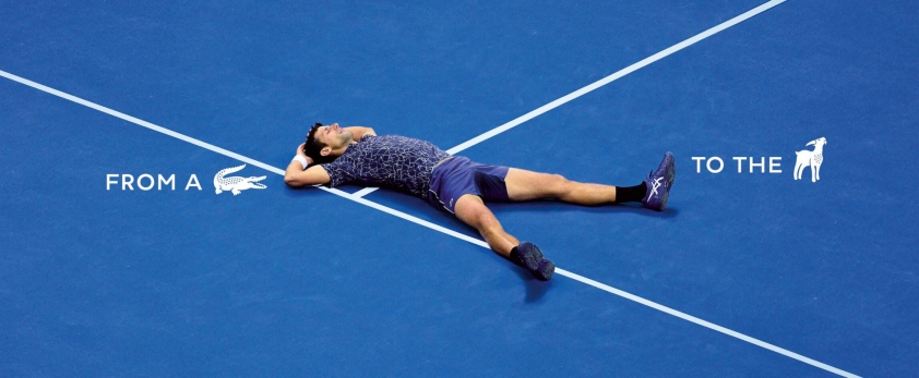 Lacoste tri ân Djokovic trước thềm US Open 2025 690369