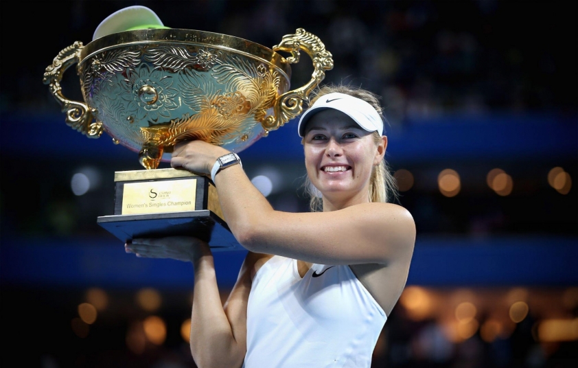 Maria Sharapova chính thức bước vào ngôi đền huyền thoại tennis thế giới 691637
