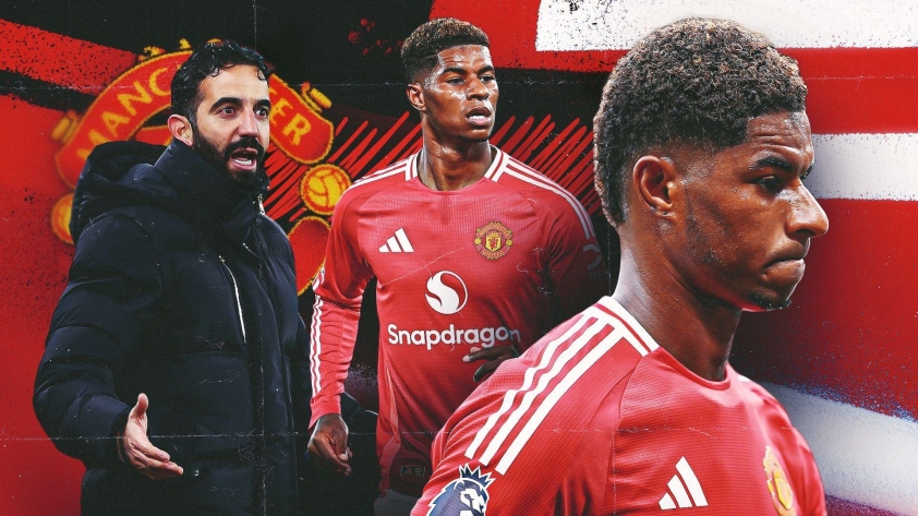 Rashford đang đối mặt với nguy cơ cao rời Man Utd. Ảnh: Goal.