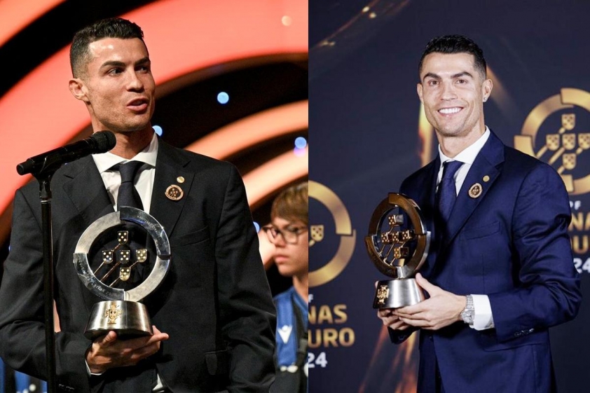 Ronaldo nhận giải thưởng cao quý Quinas Bạch kim.